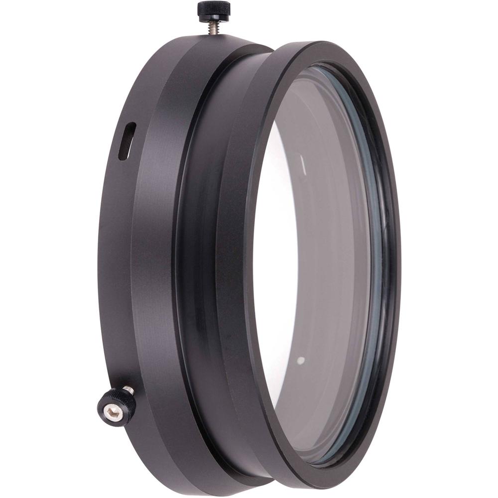 Ikelite DL 5"" Flat Port - Puerto plano de vidrio óptico, 5"" de diámetro, compatible con