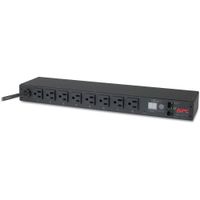 APC Rack PDU AP7800B 8 Salidas NEMA 5-15R, 1 RU, 1440VA, 15A, 100/120V, Monitoreo Remoto