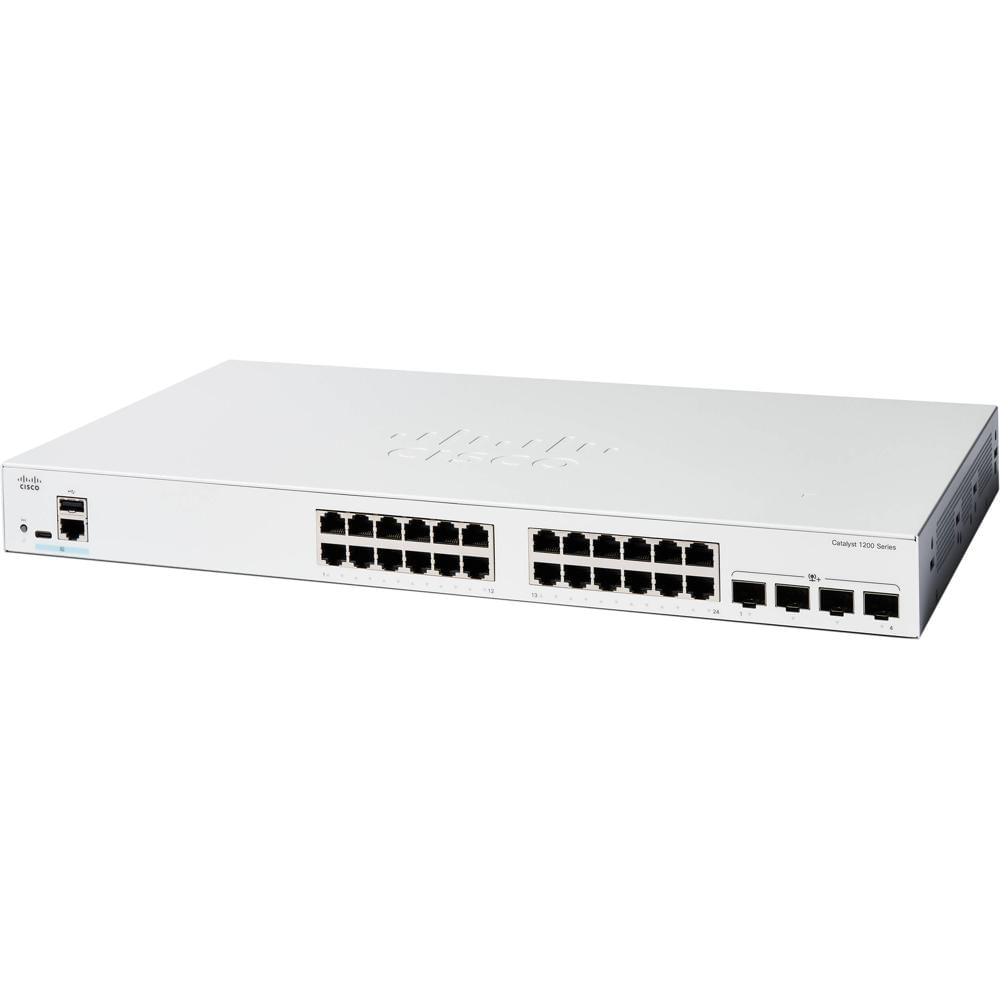 Cisco Catalyst C1200-24T-4X Switch Gestionado 24 Puertos Gigabit con 4 Puertos SFP+ 10G, C