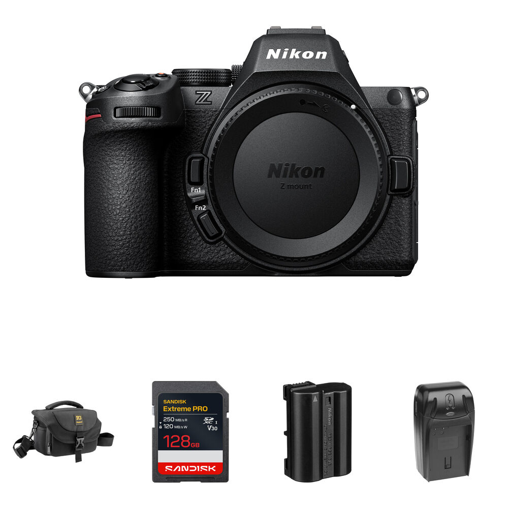 Nikon Z5 II Cámara Mirrorless 24.5MP con Kit Esenciales