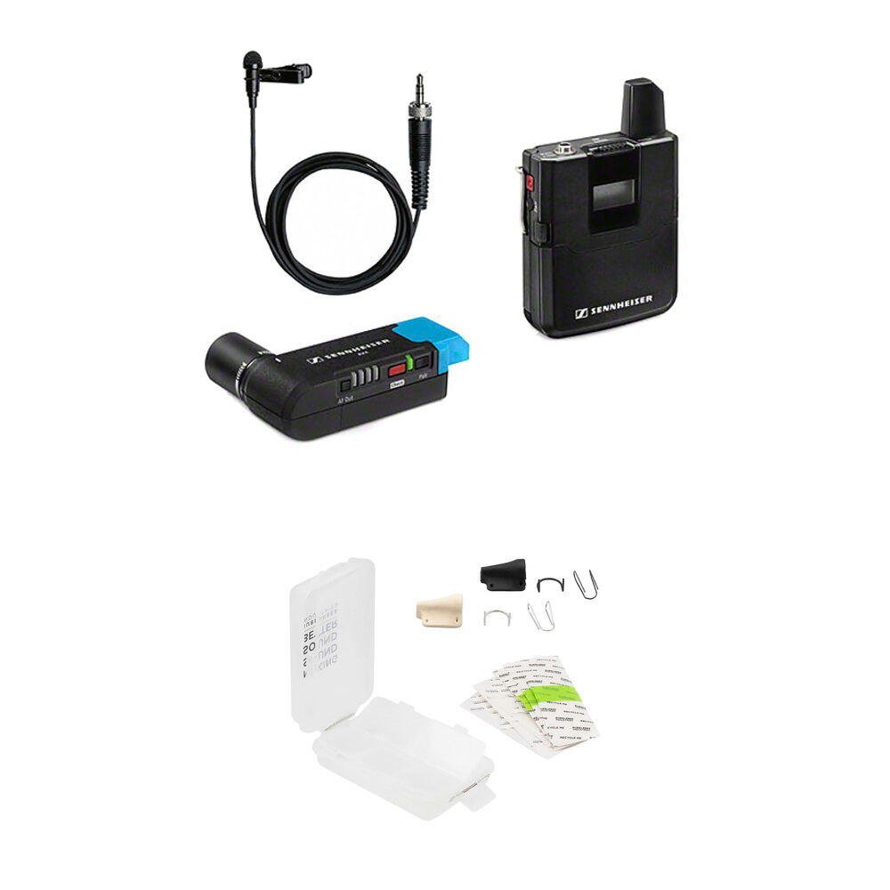 Sennheiser AVX-ME2 SET Sistema Inalámbrico de Micrófono Lavalier Omnidireccional con Kit