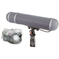 Rycote Kit de Paraviento 5L para Micrófono Sanken CSS-5 con Soporte Modular M3 y Windjamm