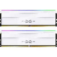 Silicon Power Kit de Memoria DDR5 64GB Zenith RGB 6000 MT/s (2 x 32GB, Blanco) - CL30, Sop