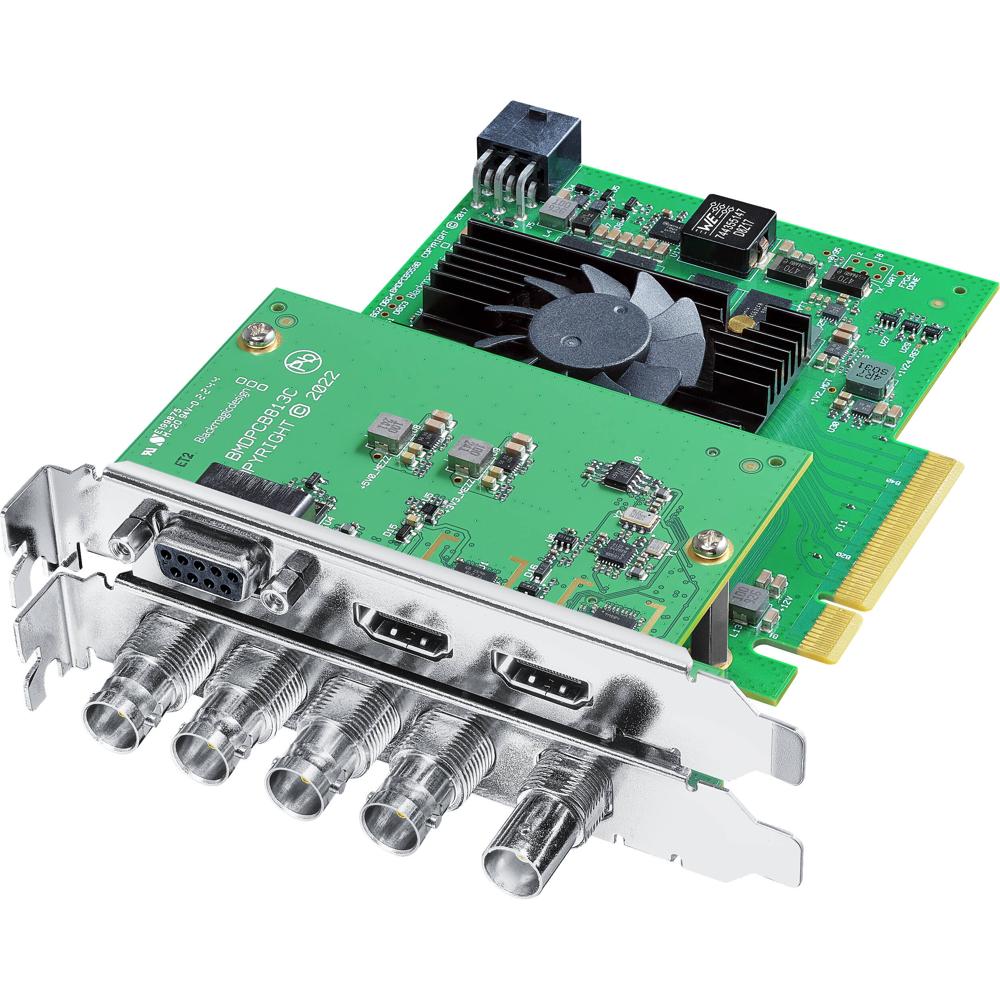 Blackmagic Design DeckLink 8K Pro G2 Tarjeta de Captura PCIe 8K con 4 x 12G-SDI y HDMI 2.1