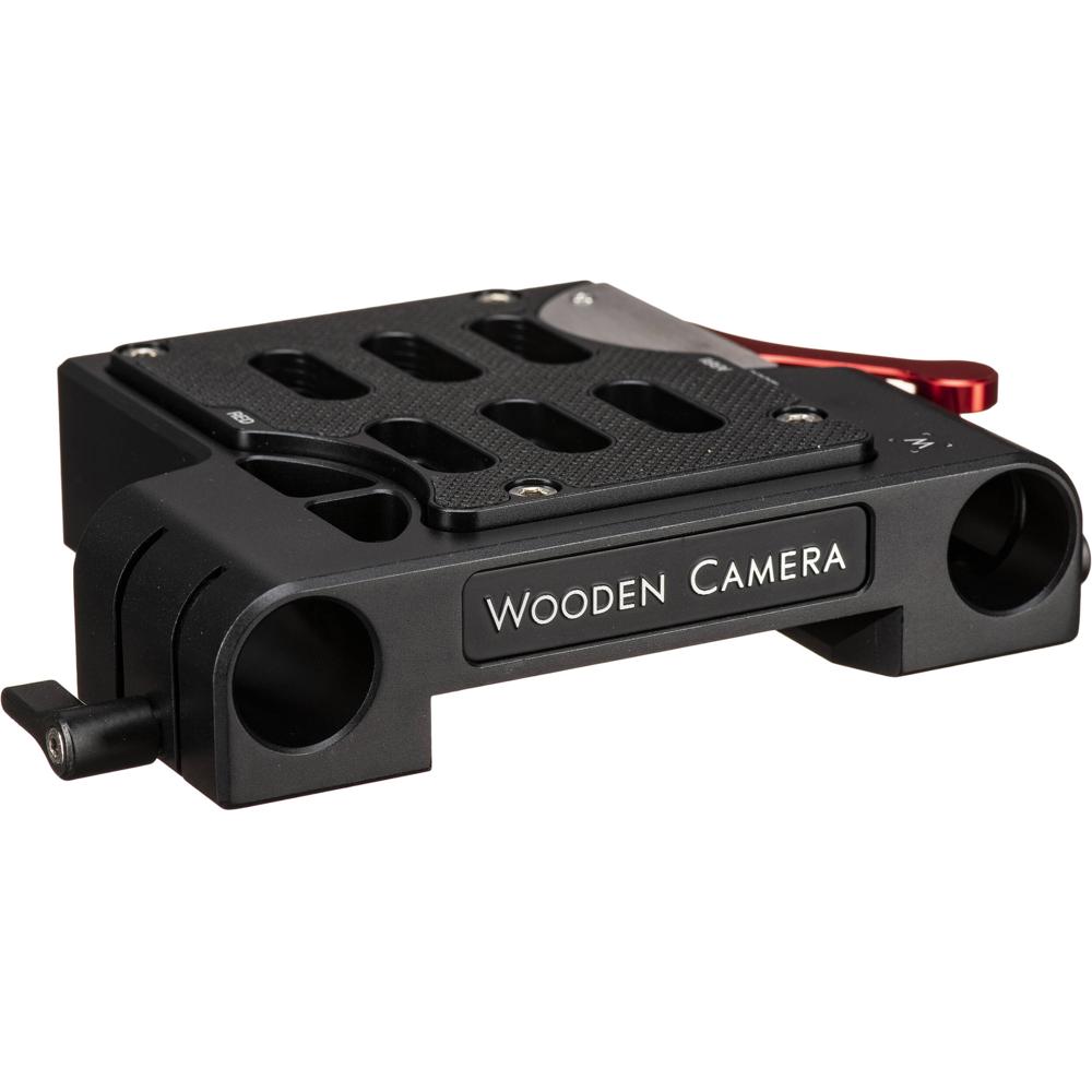 Wooden Camera Bridgeplate Unificado 19mm - Compatible con ARRI y RED