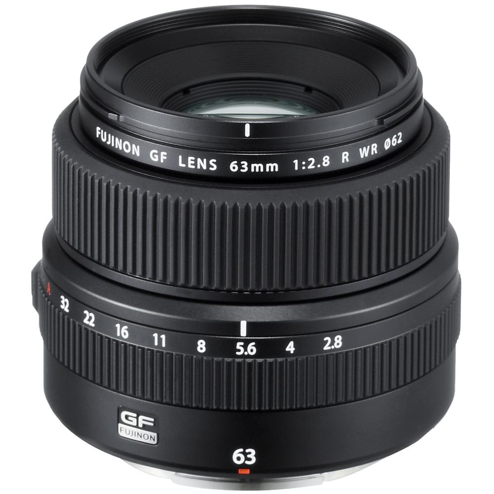 FUJIFILM GF 63mm f/2.8 R WR Lens - Montura G, Abertura f/2.8 a f/32, Sellado contra Polvo
