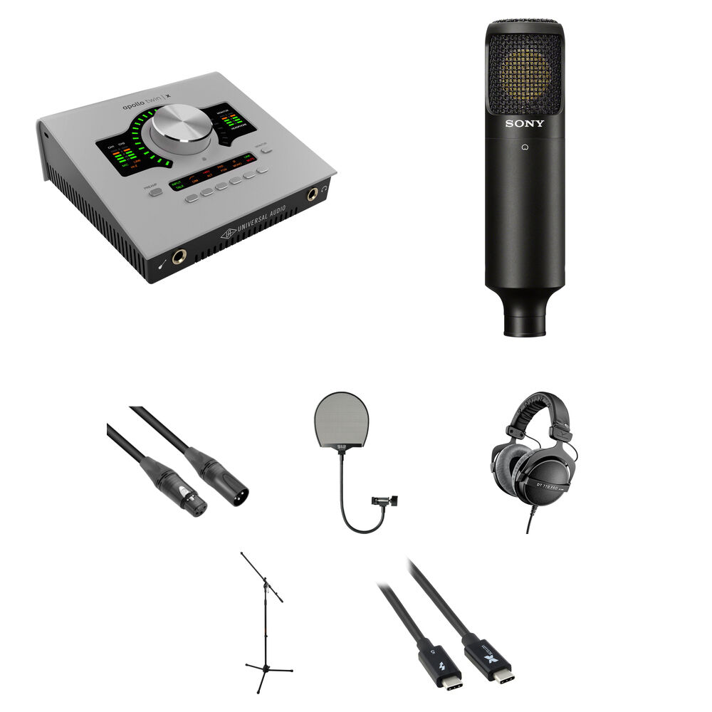 Universal Audio Apollo Twin X DUO Gen 2 Interfaz de Audio Thunderbolt 3 con Kit de Composi