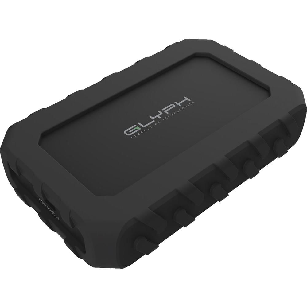 Glyph Technologies SSD 8TB Atom EX40 USB4 NVMe - 4000 MB/s, Resistente a Golpes y Polvo