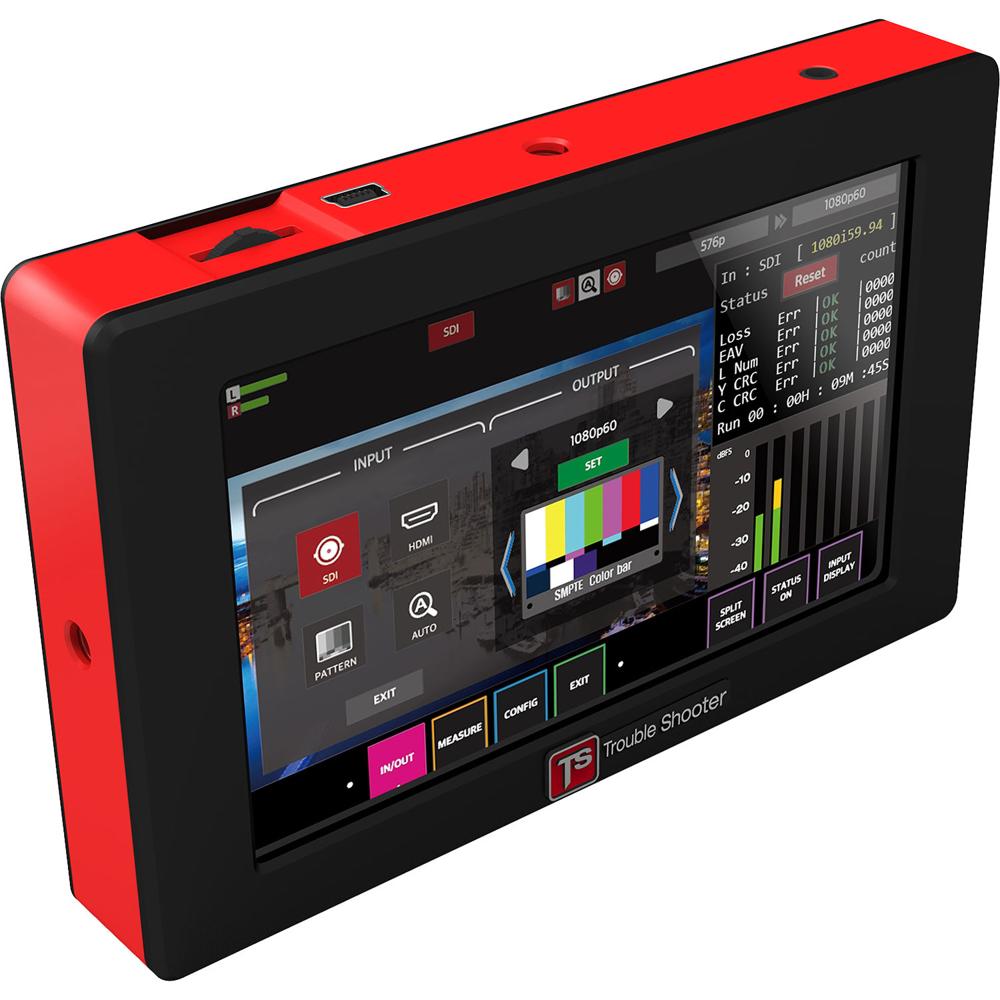 DIGITAL FORECAST Bridge X_TS mini - Conversor SDI/HDMI, 1080p60, Pantalla 5"" LCD, Medició
