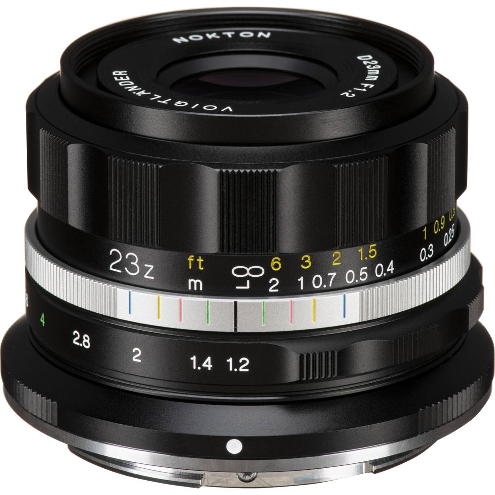 Voigtlander Objetivo 23mm f/1.2 Asférico para Nikon Z - Enfoque Manual, Diafragma de 12 P