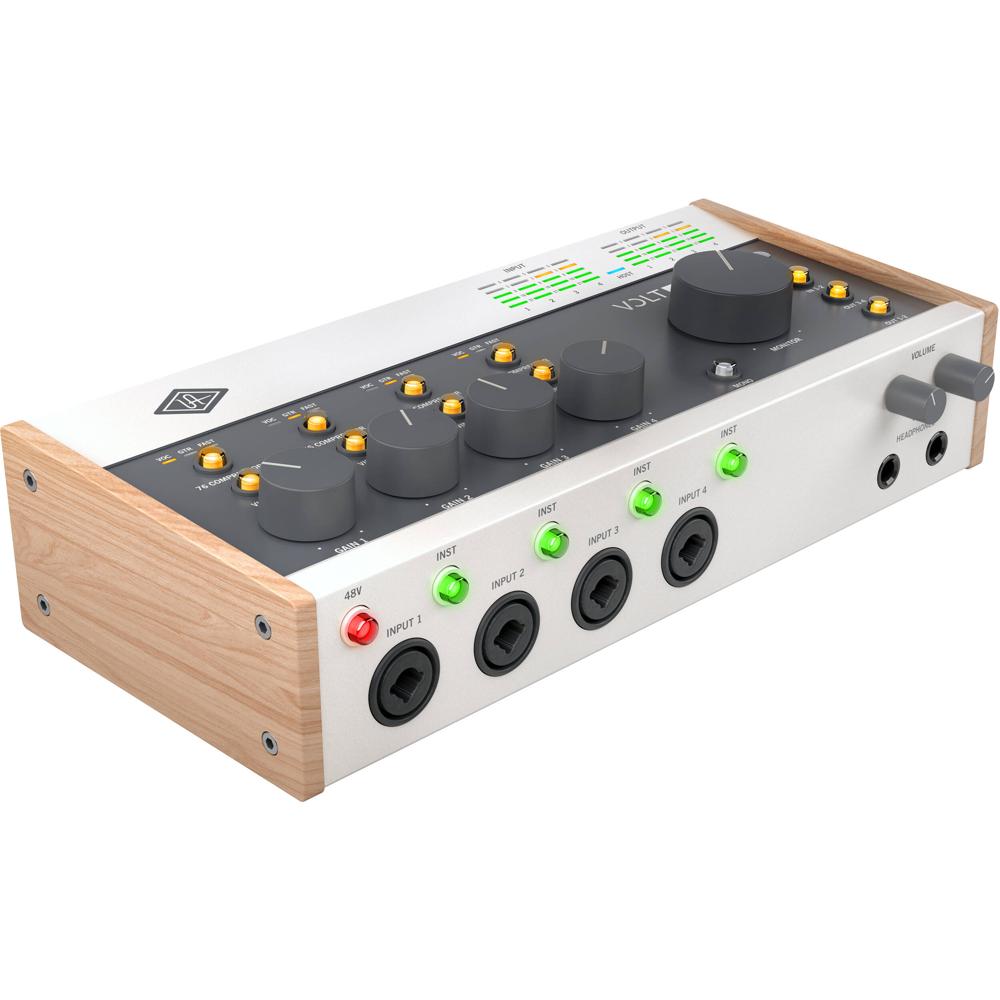 Universal Audio Volt 476P Interfaz de Audio/MIDI Portátil 4x4 USB con Cuatro Preamplifica