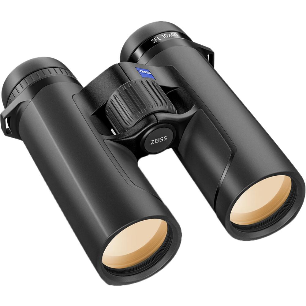 ZEISS Prismáticos 10x40 SFL - Óptica UHD, Chasis de Magnesio, Enfoque Ergonómico