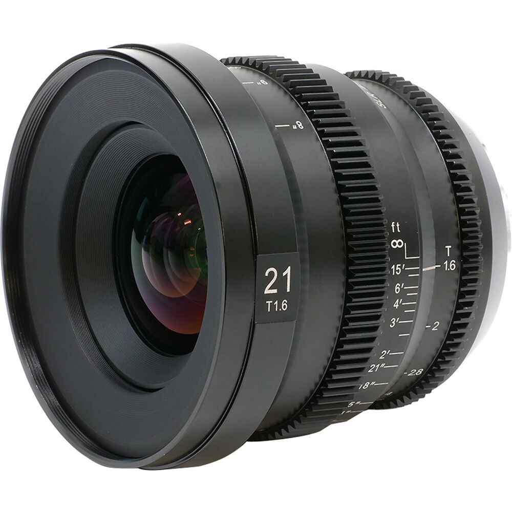 SLR Magic MicroPrime Cine 21mm T1.6 Lens para FUJIFILM X - Lente de Montura Fujifilm, Comp