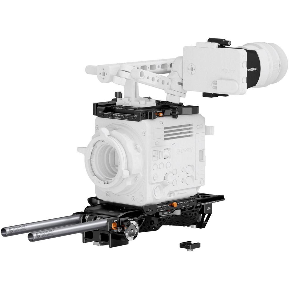 Bright Tangerine LeftField Advanced Documentary Kit para Sony BURANO - Rig de Hombro, Plac