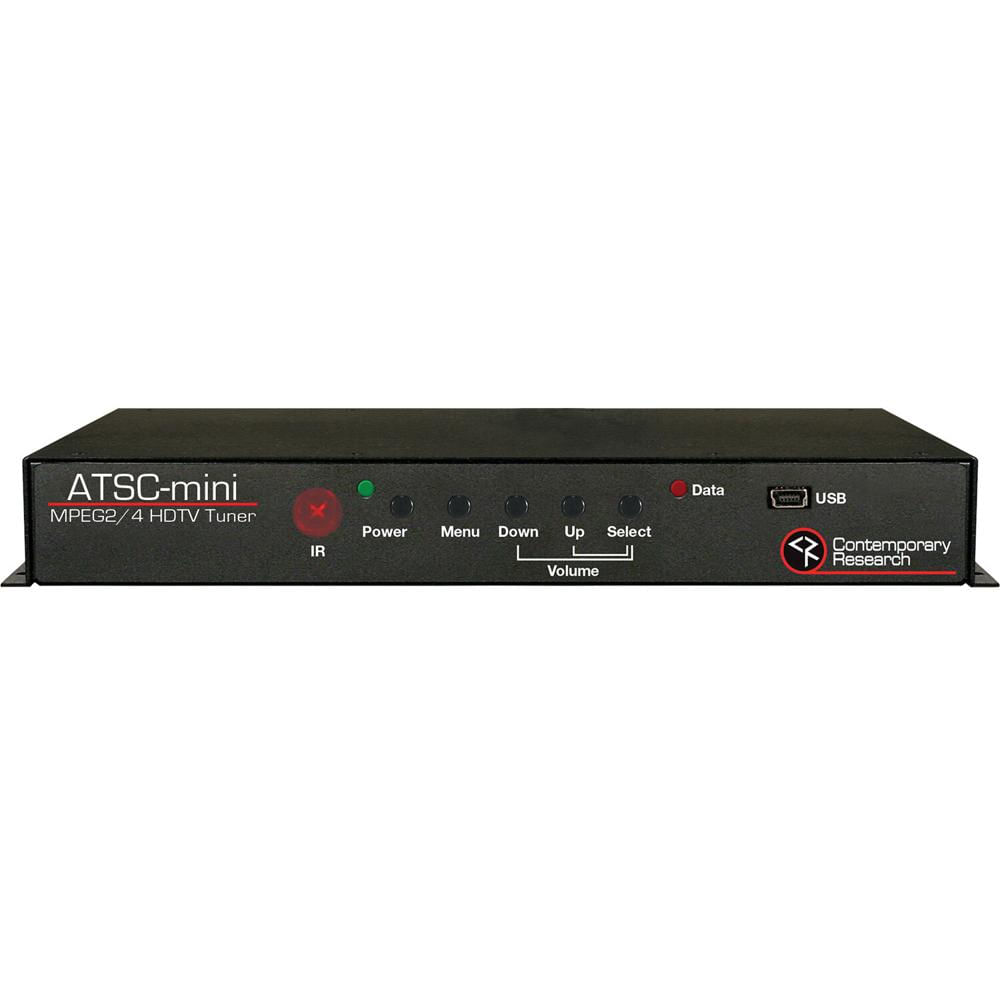 Contemporary Research Tuner HDTV ATSC-mini - Soporte ATSC, NTSC y QAM, Salida HDMI hasta 4