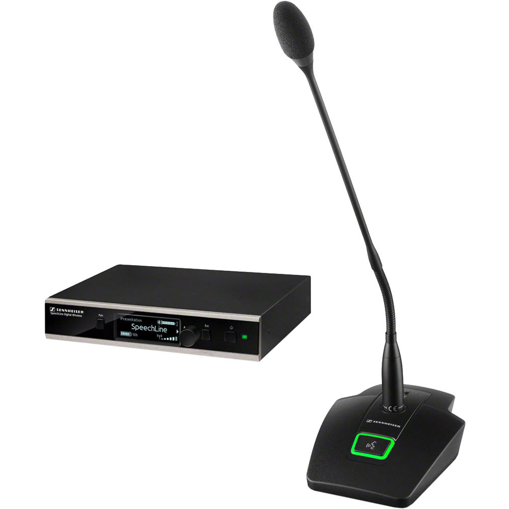 Sennheiser SpeechLine Set de Micrófono Inalámbrico Digital SL 133-S DW con Micrófono Go