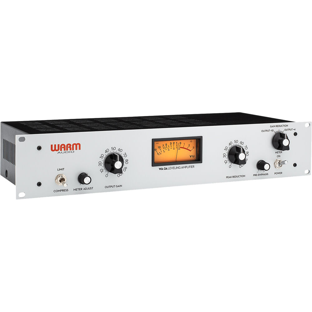 Warm Audio WA-2A Compresor Óptico de Tubo Monocanal con Transformadores CineMag y Tubos T