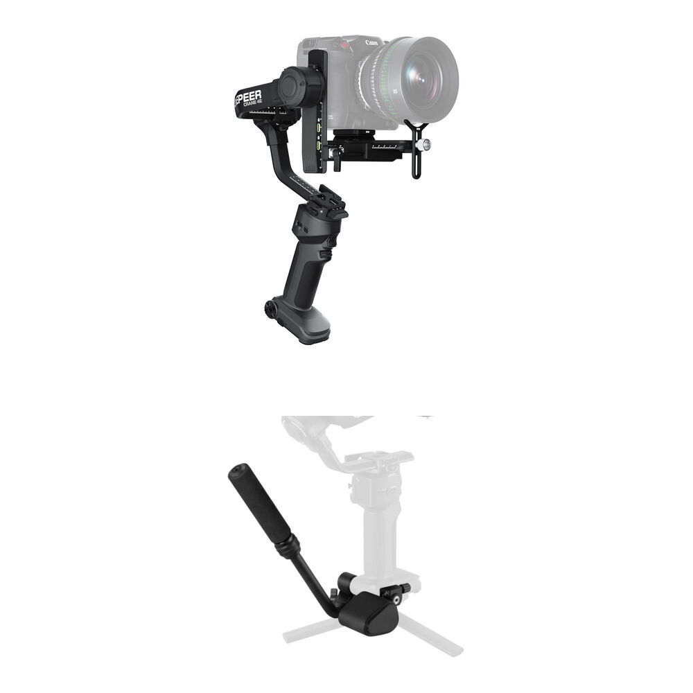 Zhiyun CINEPEER CRANE 4E Gimbal Stabilizer con Sling Grip - Estabilizador para Cámaras co