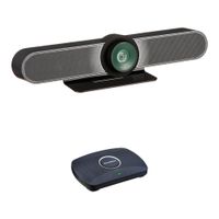 Logitech MeetUp 4K ConferenceCam Kit con Receptor Inalámbrico 4K