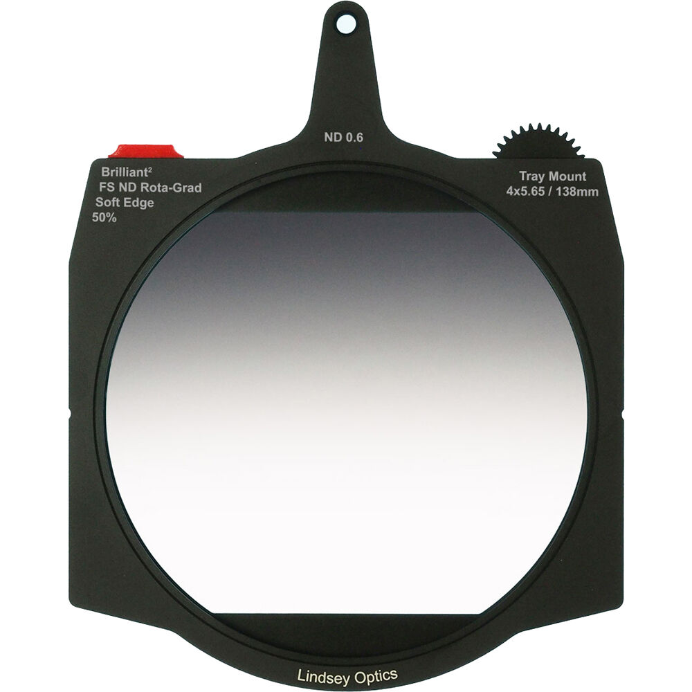 Lindsey Optics Rota-Grad FSND Filtro Graduado ND Soft Edge 2-Stop 4 x 5.65""