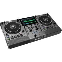 Numark Mixstream Pro Go Controlador DJ Autónomo a Batería con Streaming de Amazon Music,