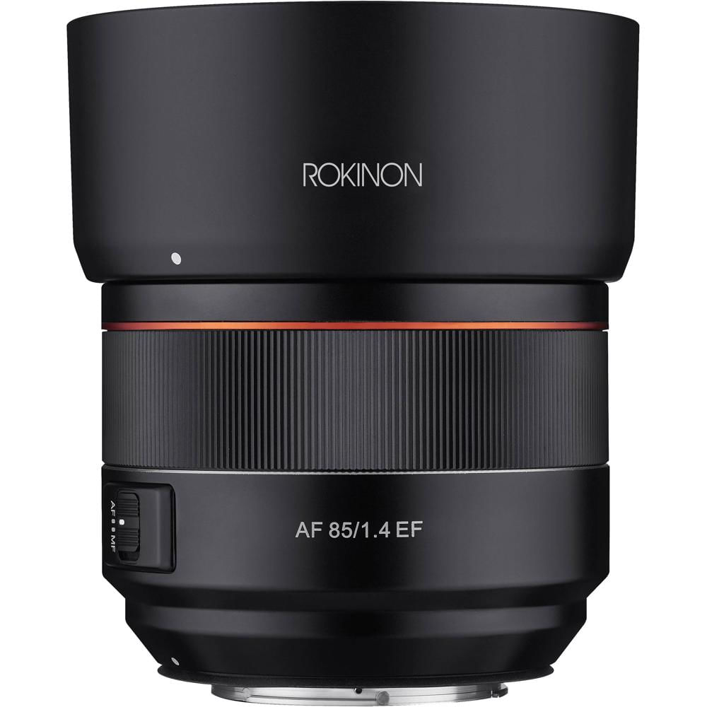 Rokinon 85mm f/1.4 AF Lens Canon EF - Apertura f/1.4, Elemento Asférico Híbrido, Motor A