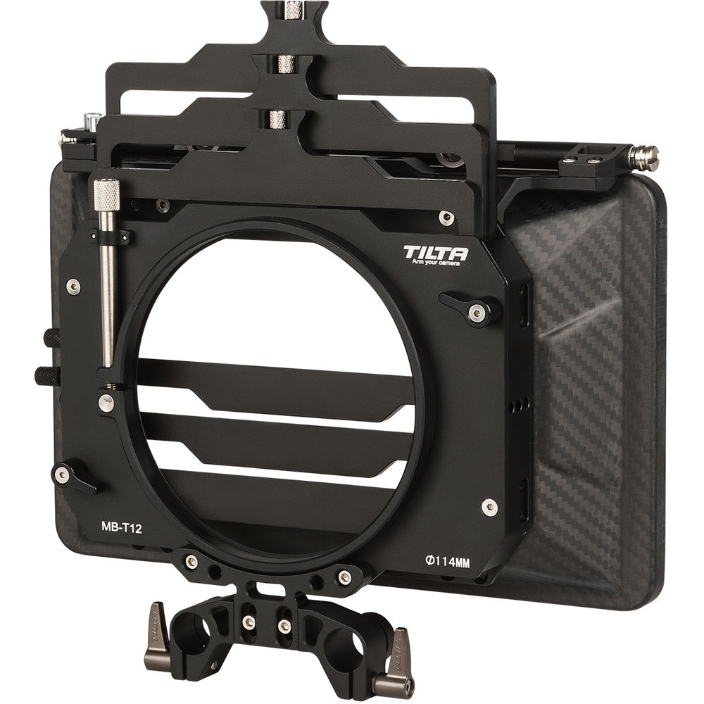 Tilta Matte Box MB-T12 - Filtro de 4 x 5.65"" con Construcción de Carbono y Aluminio, Adap