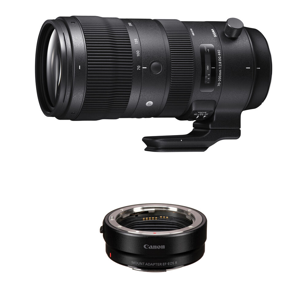 Sigma 70-200mm f/2.8 DG OS HSM Sports Lens con Adaptador para Canon RF