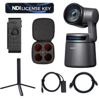 OBSBOT Tail Air Combo 4K USB PTZ con Control Remoto y Trípode Extensible