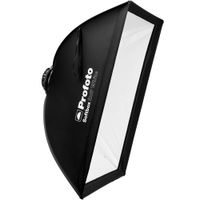Profoto Softbox Rectangular 2 x 3' Interior Blanco - Diseño Todo en Uno, Resistente al Ca