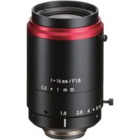 Kowa LM16FC24M Lente C-Mount Fija 16mm f/1.8 para Sensores de 1.1""