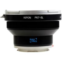 KIPON Adaptador de Montura de Lente Baveyes 0.7x para Lentes Pentax 6x7 a Cámara Leica L-