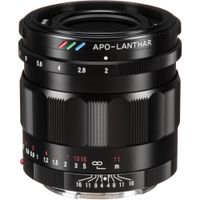 Voigtlander APO-LANTHAR 50mm f/2 Aspherical Lens - E-Mount, Full-Frame, Apertura f/2 a f/1