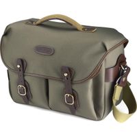 Billingham Hadley One Bolsa para Cámara Sage FibreNyte con Accentos de Cuero Chocolate -