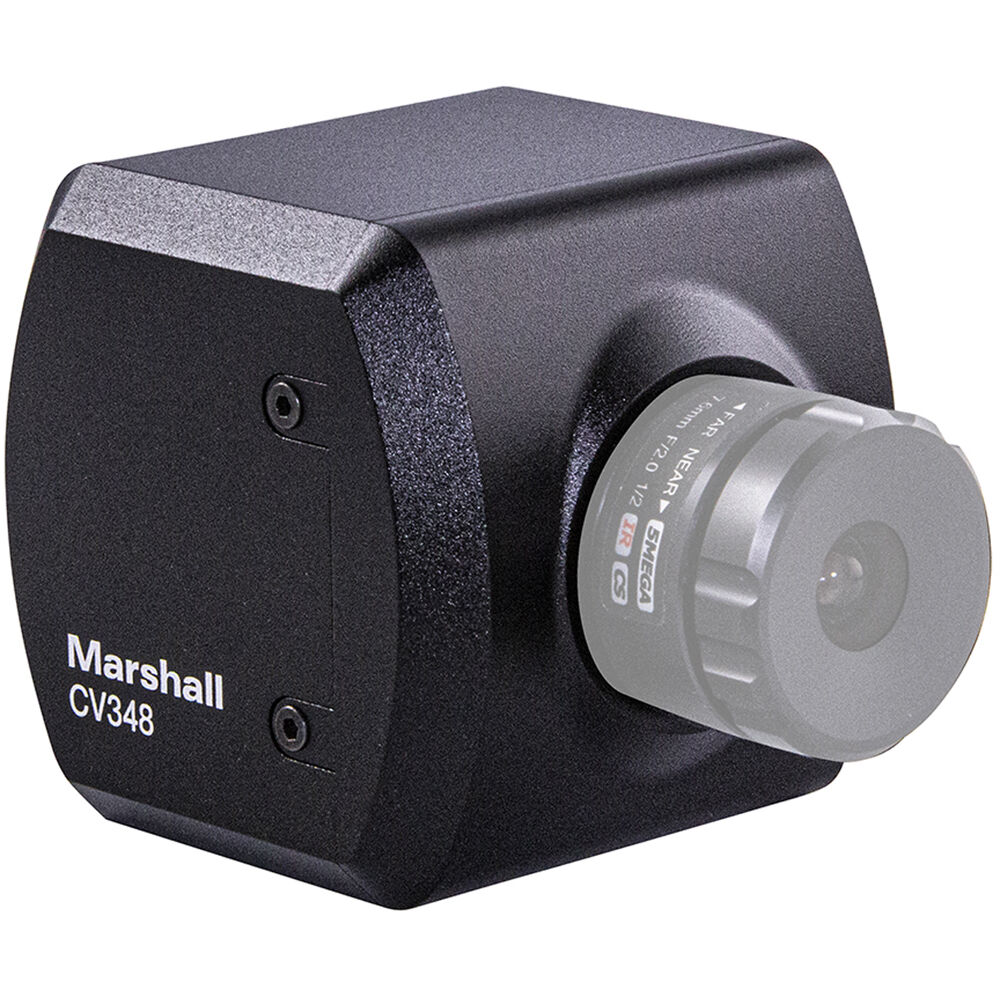 Marshall CV348 Cámara Compacta POV 3G-SDI con Sensor CMOS Sony de 2.2MP