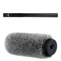 Rode NTG3B Mic con Auray Windshield - Resistente a la Humedad, Bajo Ruido y Alta Sensibili