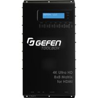 Gefen ToolBox 8x8 Matrix Switcher 4K HDMI - Soporta 4K DCI, HDCP 1.4, LPCM 7.1