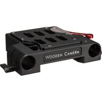Wooden Camera Bridgeplate Unificado 19mm - Compatible con ARRI y RED
