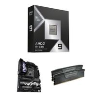 AMD Ryzen 9 9950X3D2 + ASUS ROG Crosshair X870-E Hero + Corsair 32GB VENGEANCE DDR5-6000,