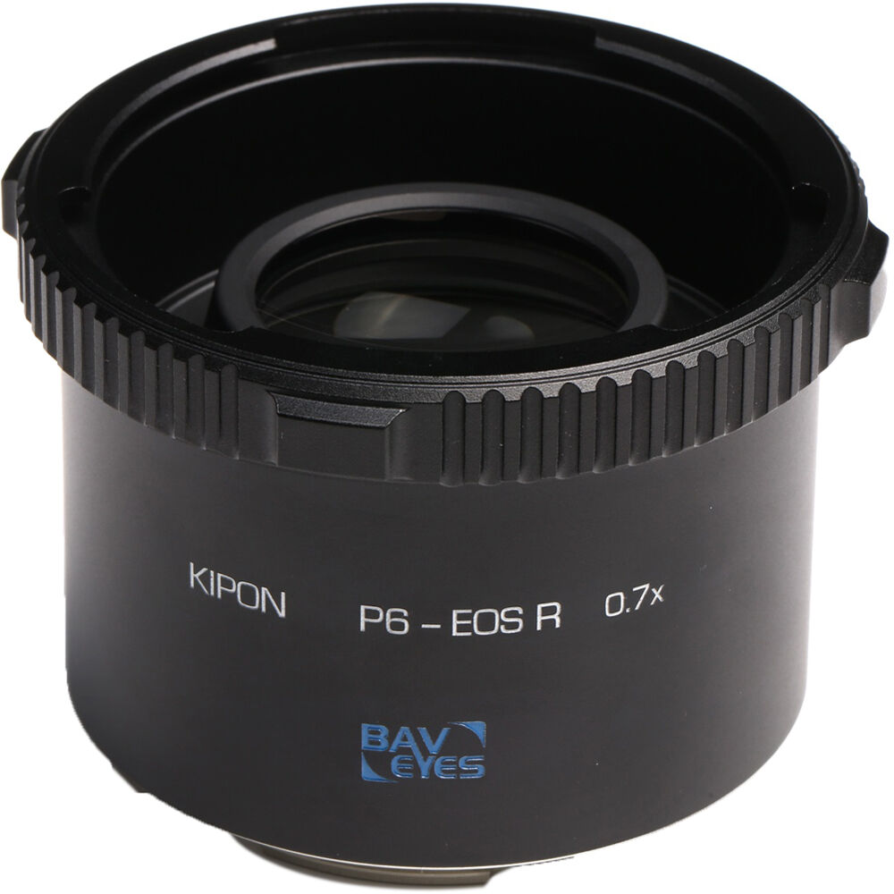 KIPON Adaptador de Montura de Lente Baveyes 0.7x para Lentes Pentacon 6 a Cámara Canon RF