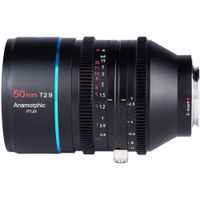 Sirui Lente Anamórfica 50mm T2.9 para Montura Sony E - Diseño Full Frame, Efectos de Ray