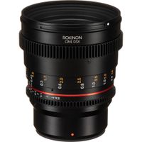 Rokinon 50mm T1.5 DSX Cine Lens MFT - Lente de Cine de Alta Velocidad, Iris de 9 Palas, Se