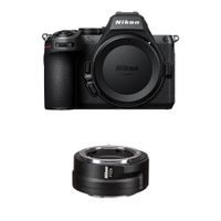 Nikon Z5 II Cámara Mirrorless con Adaptador FTZ II - Sensor CMOS de 24.5MP, Grabación UH