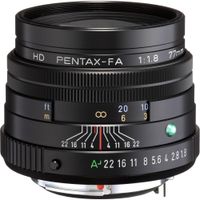 Pentax HD Pentax-FA 77mm f/1.8 Limited - Lente K-Mount para formato Full-Frame, apertura f