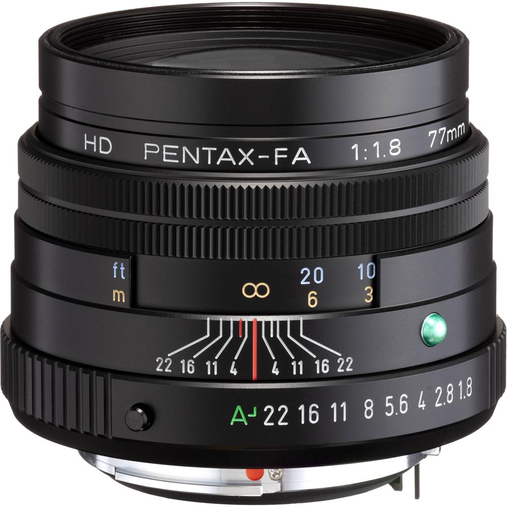 Pentax HD Pentax-FA 77mm f/1.8 Limited - Lente K-Mount para formato Full-Frame, apertura f