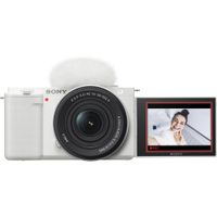 Sony ZV-E10 Cámara Sin Espejo con Lente E PZ 16-50mm f/3.5-5.6 II - 24.2MP, UHD 4K, Panta