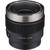 Rokinon Cine AF 35mm T1.9 FE Lens - Montura E, Apertura T1.9, Soporte 8K, Compacta y Liger
