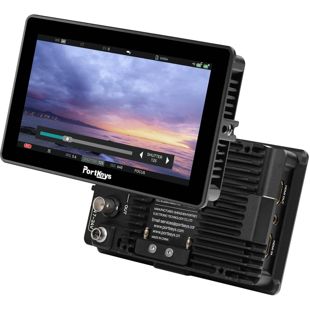 PORTKEYS BM5IV Monitor 5.5"" Touchscreen HDMI/SDI, 2000 cd/m², 1920 x 1080, Dual-Screen, C