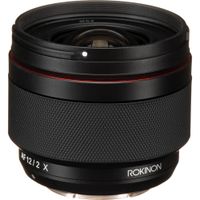 Rokinon 12mm f/2.0 AF Lens para cámaras FUJIFILM X - Apertura f/2.0, 7 hojas de diafragma