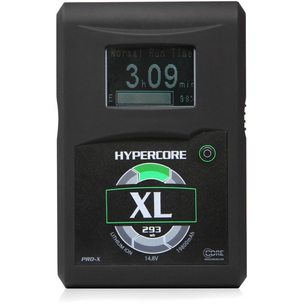 Core SWX Hypercore XL Batería V-Mount 14.8V 293Wh - Soporta 15A, LCD Inteligente, Hiberna
